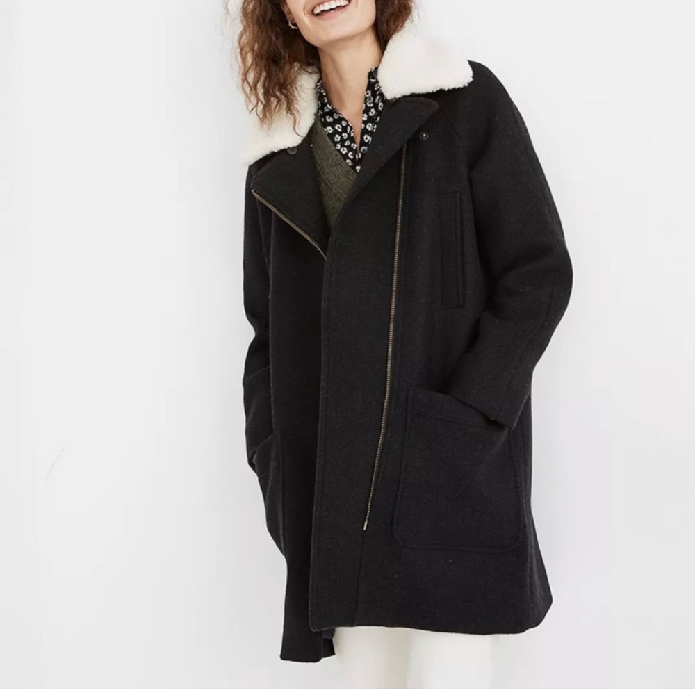 Madewell Eldridge Zip Coat